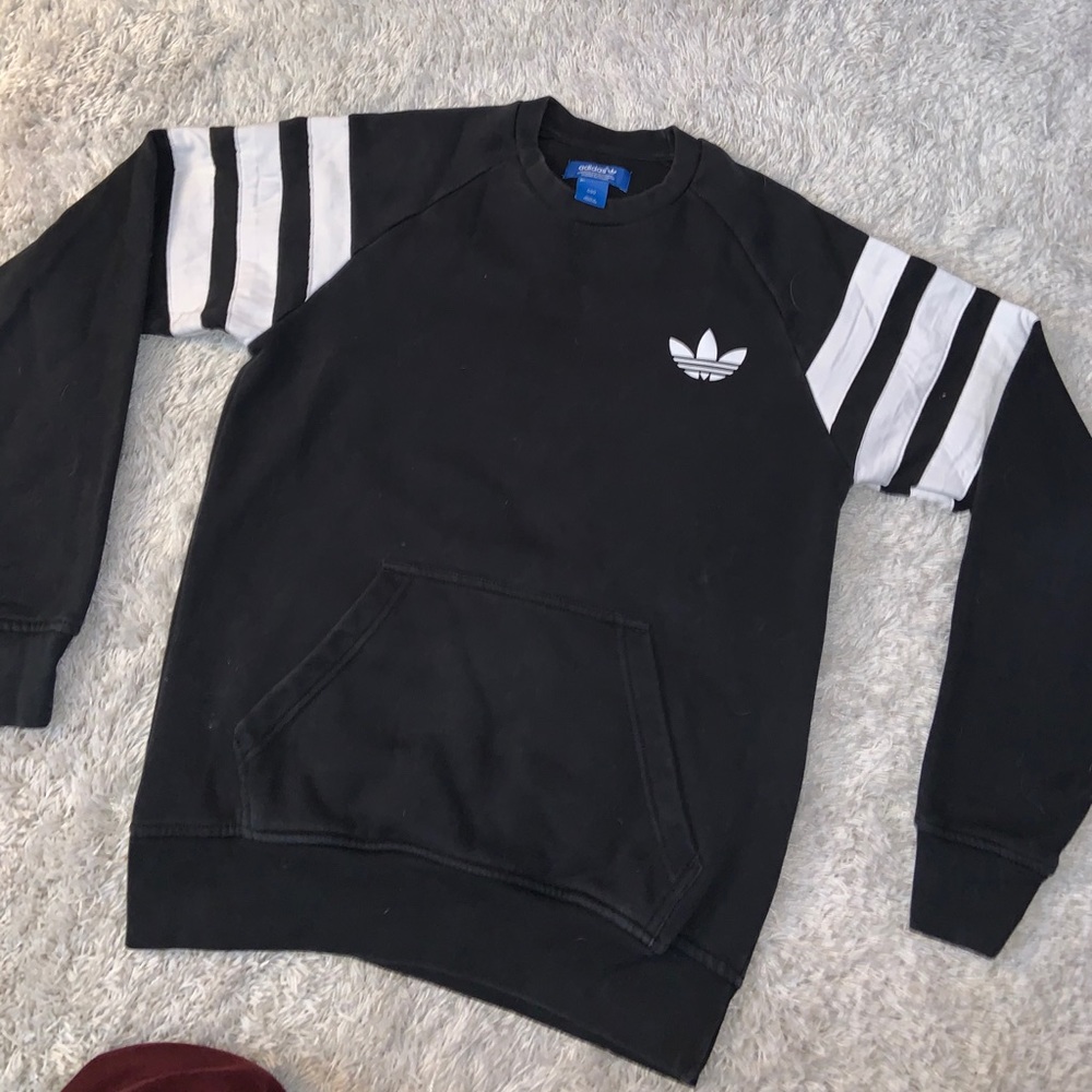 Adidas Black Sweatshirt